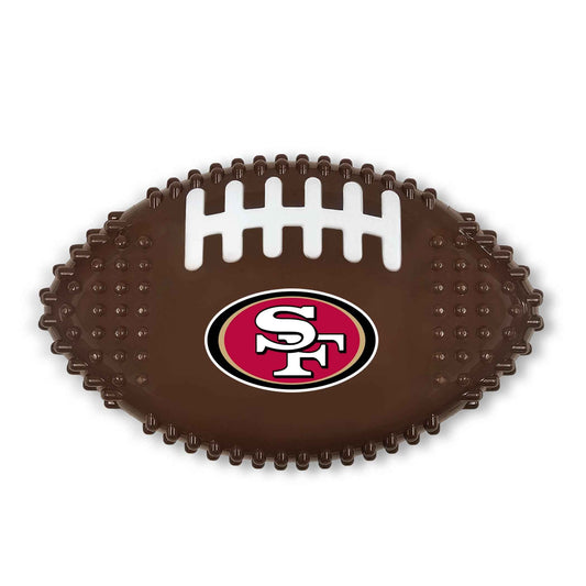 San Francisco 49Ers Hard Nylon Football Chew Toy