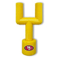 Load image into Gallery viewer, San Francisco 49Ers Hard Nylon Goal Post Chew Toy
