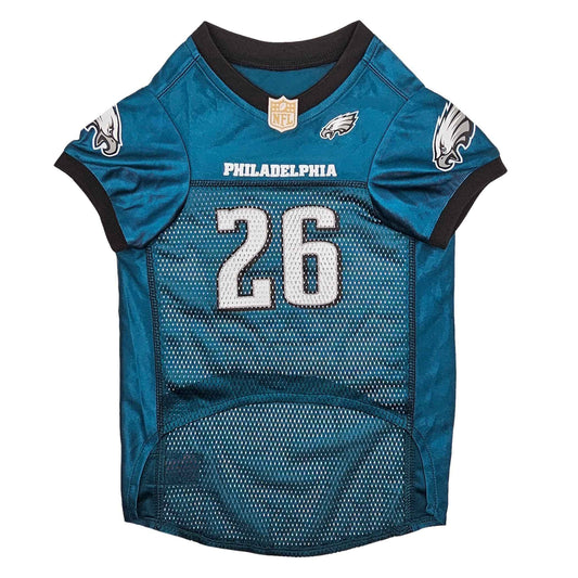 NFL Philadelphia Eagles Saquon Barkley Mesh Dog Jersey