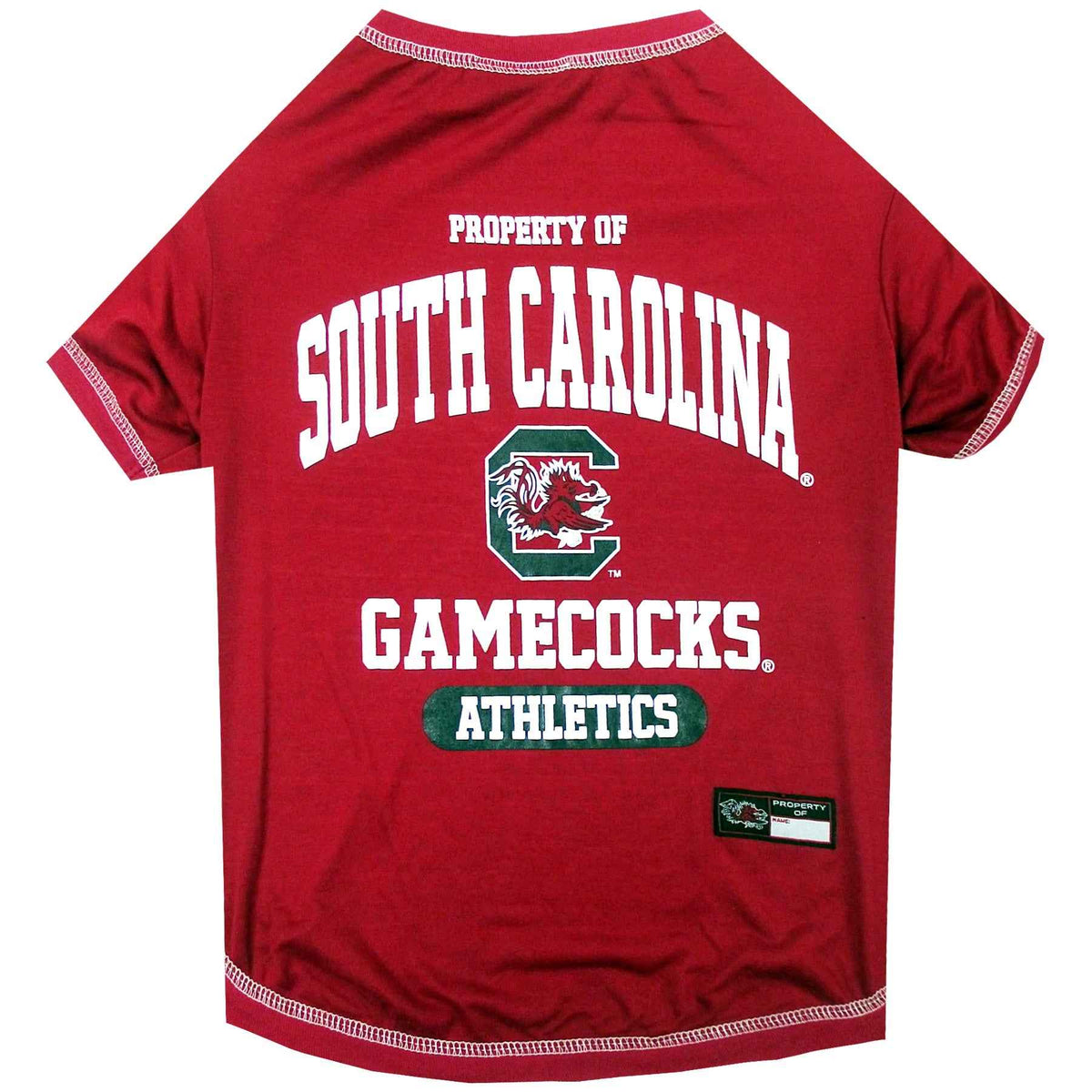 NCAA University of South Carolina Gamecocks Dog T-Shirt