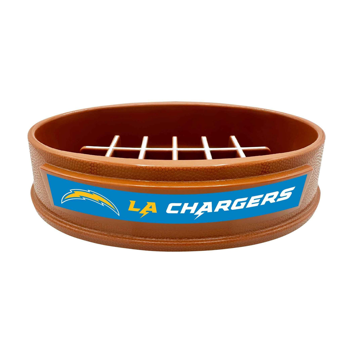 Los Angeles Chargers Football Slow Feeder Bowl