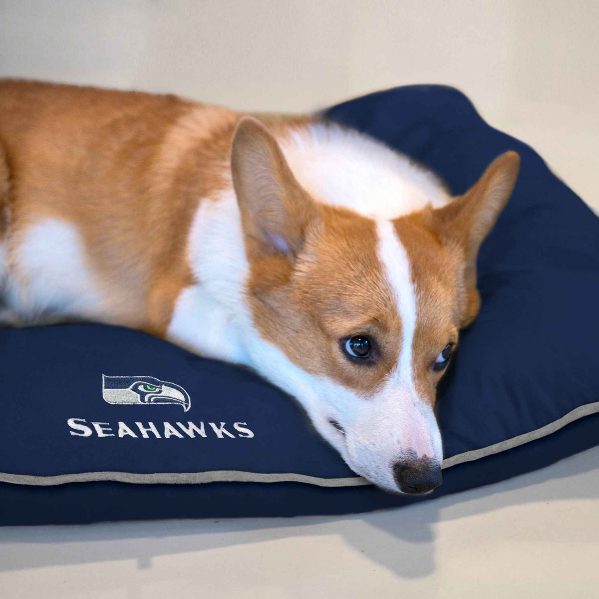 NFL Seattle Seahawks Dog Pillow Bed