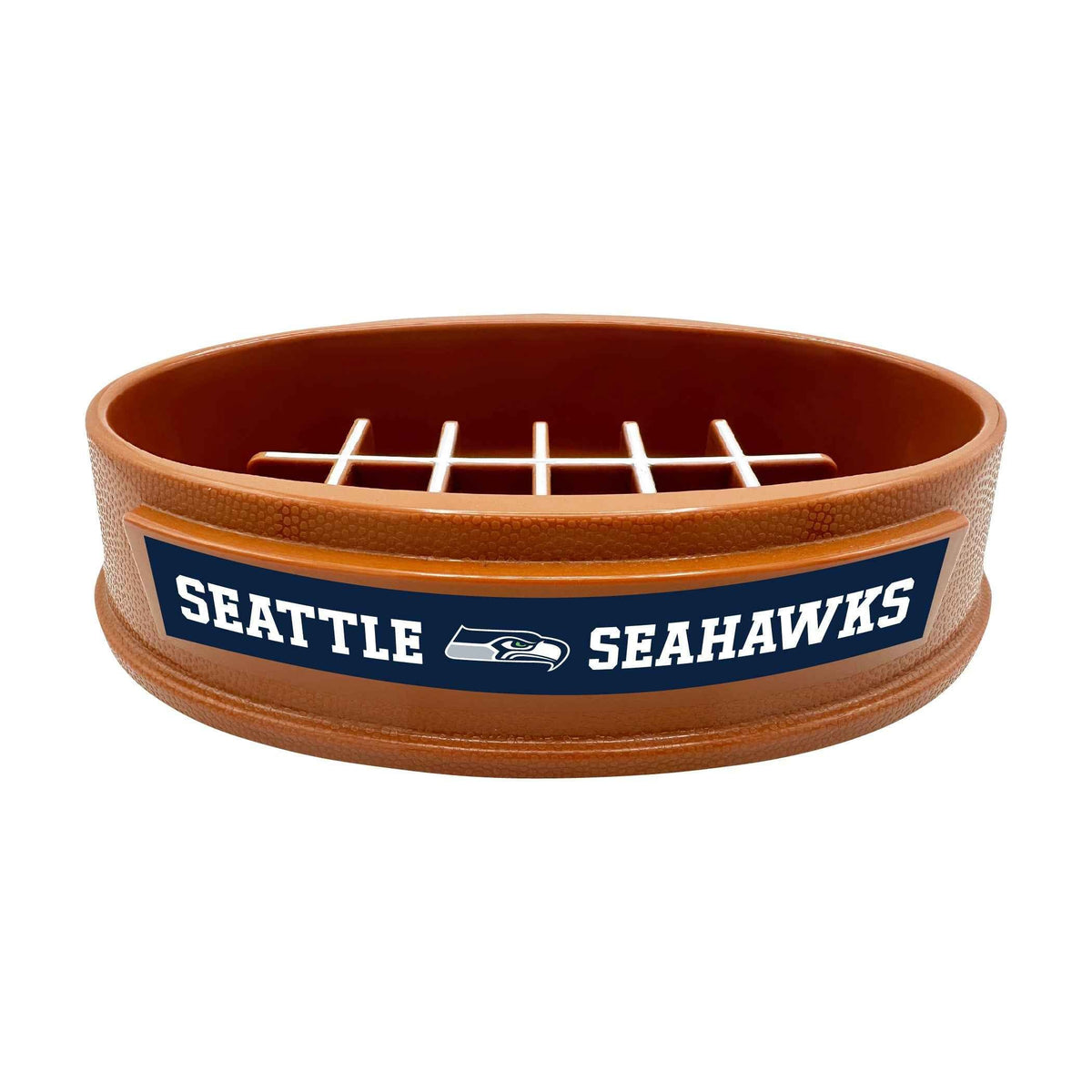 Seattle Seahawks Football Slow Feeder Bowl