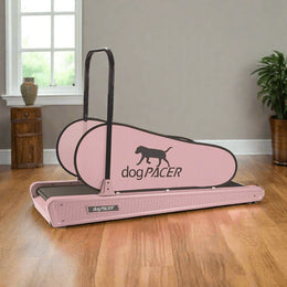 dogPACER® SE Dusty Rose – Mid-Sized Dog Treadmill for Indoor Pet Fitness 