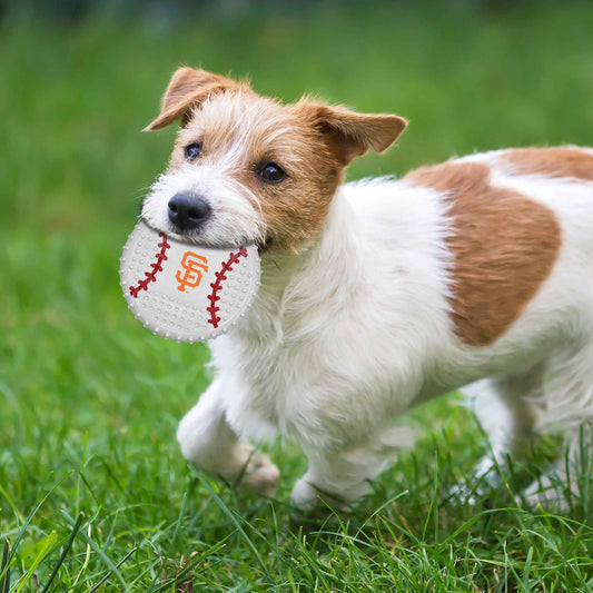 San Francisco Giants Hard Nylon Baseball Chew Toy