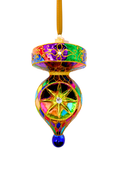 Load image into Gallery viewer, Spinner Saint James Glass Ornament
