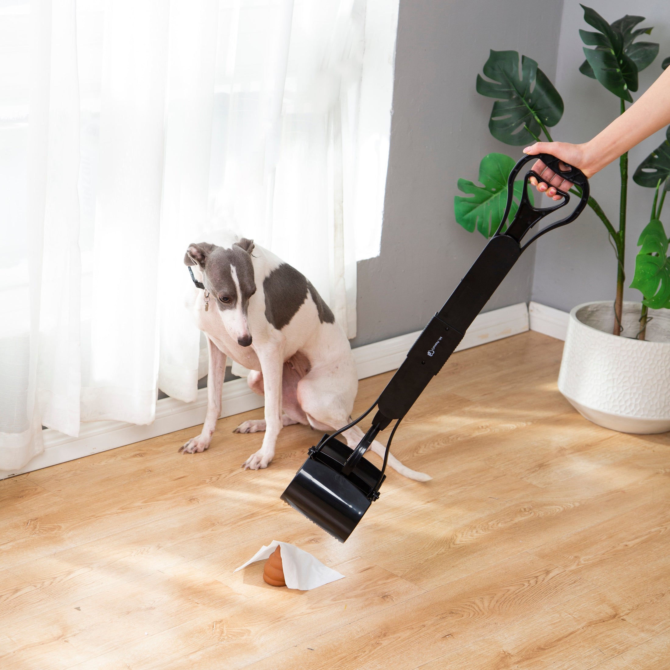 Mr. Peanut's 32" Tall Profile Pooper Scooper - Southlake Paws