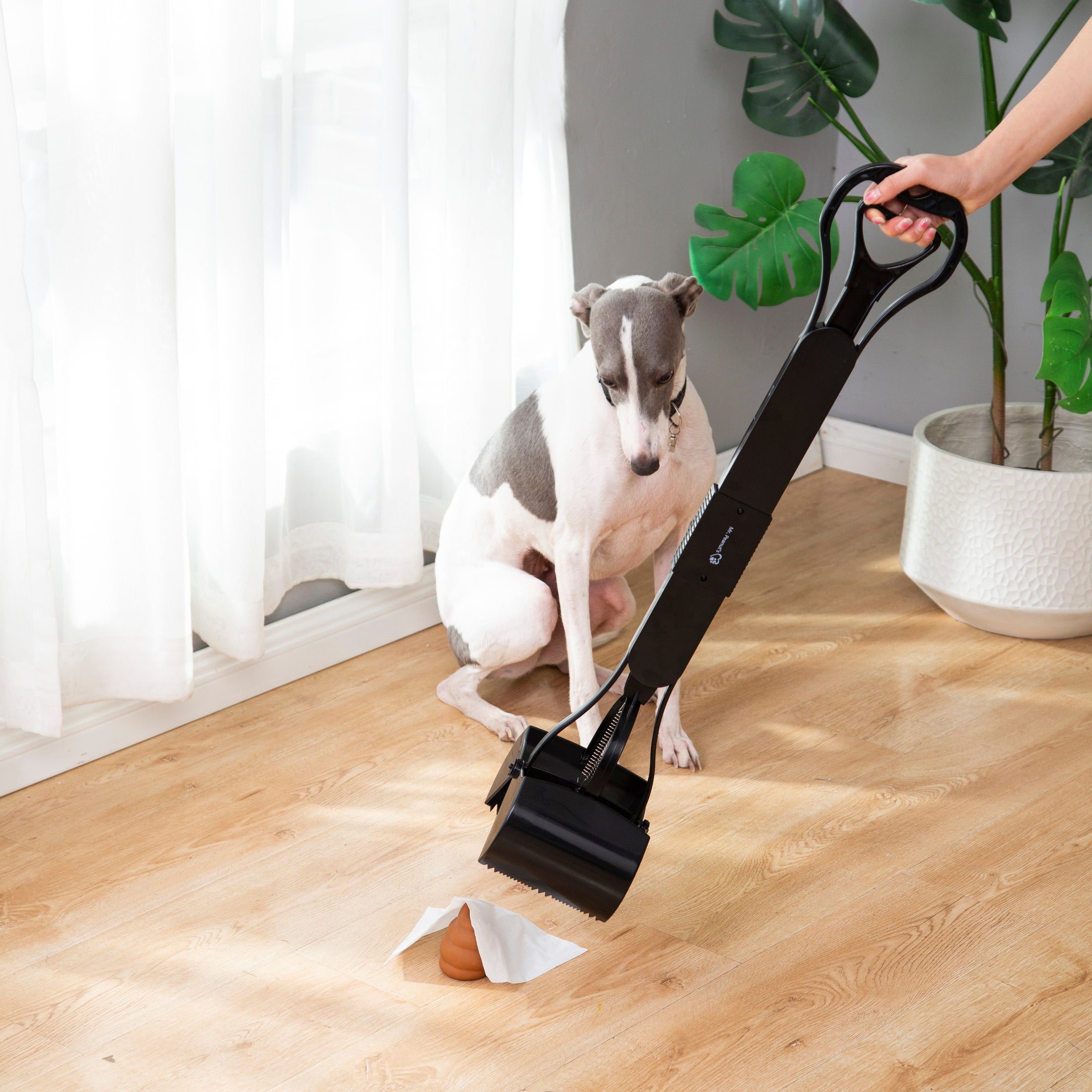 Mr. Peanut's 32" Tall Profile Pooper Scooper - Southlake Paws