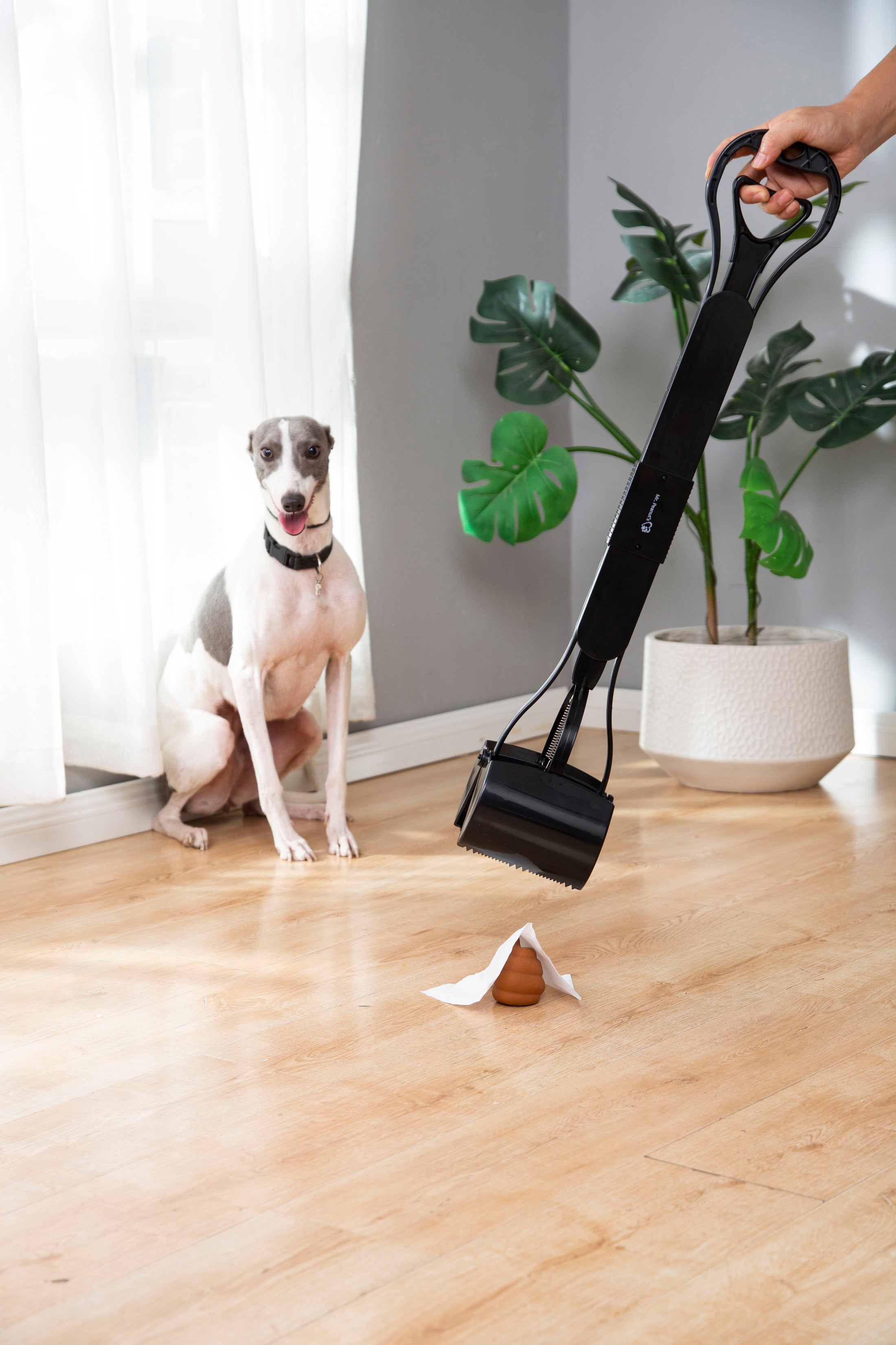 Mr. Peanut's 32" Tall Profile Pooper Scooper - Southlake Paws