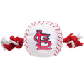 Load image into Gallery viewer, St. Louis Cardinals Nylon Baseball Rope Toy
