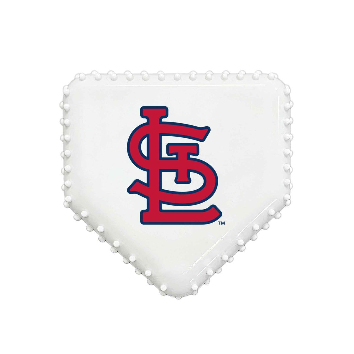 St. Louis Cardinals Hard Nylon Homeplate Chew Toy