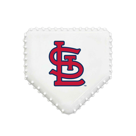 St. Louis Cardinals Hard Nylon Homeplate Chew Toy