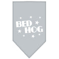 Load image into Gallery viewer, Pet and Dog Bandana Screen Printed, "Bed Hog"
