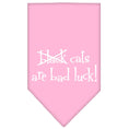 Load image into Gallery viewer, Halloween Pet and Dog Bandana Screen Printed, "Black Cats are Bad Luck"
