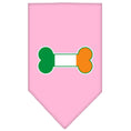 Load image into Gallery viewer, Pet and Dog Bandana Screen Printed, "Bone Shaped Flag Ireland"
