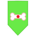 Load image into Gallery viewer, Pet and Dog Bandana Screen Printed, "Bone Shaped Flag Japan"
