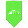 Load image into Gallery viewer, Pet and Dog Bandana Screen Printed, "Bully"
