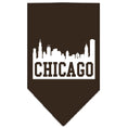 Load image into Gallery viewer, Pet and Dog Bandana Screen Printed, "Chicago Skyline"
