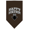 Load image into Gallery viewer, Pet and Dog Bandana Screen Printed, "Happy Meter"
