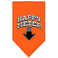 Load image into Gallery viewer, Pet and Dog Bandana Screen Printed, "Happy Meter"
