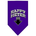 Load image into Gallery viewer, Pet and Dog Bandana Screen Printed, "Happy Meter"
