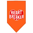 Load image into Gallery viewer, Pet and Dog Bandana Screen Printed, "Heart Breaker"
