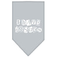 Load image into Gallery viewer, Pet and Dog Bandana Screen Printed, "I Have Issues"
