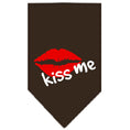 Load image into Gallery viewer, Pet and Dog Bandana Screen Printed, "Kiss Me"
