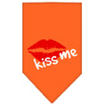 Load image into Gallery viewer, Pet and Dog Bandana Screen Printed, "Kiss Me"
