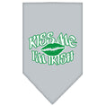 Load image into Gallery viewer, Pet and Dog Bandana Screen Printed, "Kiss Me I'm Irish"
