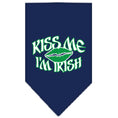 Load image into Gallery viewer, Pet and Dog Bandana Screen Printed, "Kiss Me I'm Irish"
