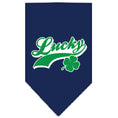 Load image into Gallery viewer, Pet and Dog Bandana Screen Printed,  "Lucky Swoosh"
