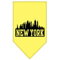 Load image into Gallery viewer, Pet and Dog Bandana Screen Printed, "New York Skyline"
