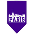 Load image into Gallery viewer, Pet and Dog Bandana Screen Printed, "Paris Skyline"
