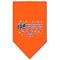 Load image into Gallery viewer, Pet and Dog Bandana Screen Printed, "Pawtriotic Pup"

