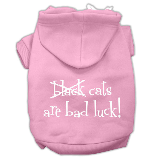 Halloween Pet Hoodie "Black Cats Are Bad Luck"