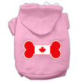 Load image into Gallery viewer, Pet Hoodie "Bone Shaped Canadian Flag"
