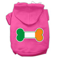Load image into Gallery viewer, Pet Hoodie "Bone Shaped Ireland Flag"
