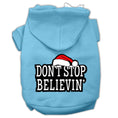 Load image into Gallery viewer, Christmas Pet Hoodie, "Don't Stop Believin"
