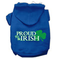 Load image into Gallery viewer, Pet Hoodie "Proud To Be Irish"
