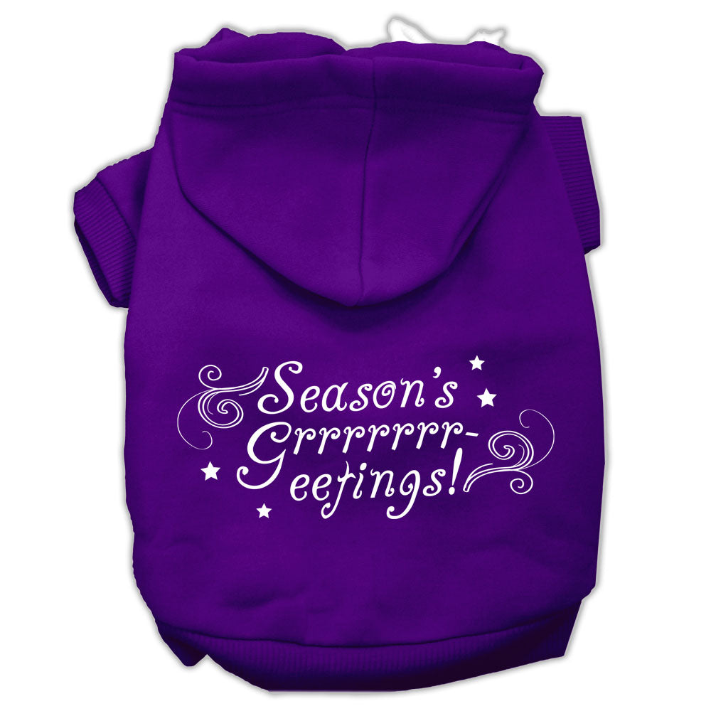 Christmas Pet Hoodie, "Dear Santa, I Went With Naughty"