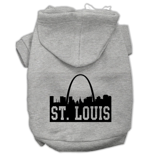Pet Hoodie "St. Louis Skyline"