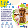 Load image into Gallery viewer, eStick Hand-Held Dog Enrichment Toy - Interactive Lick Stick | USA Made
