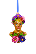 Load image into Gallery viewer, Spring Beauty (Eden) Polish Glass Ornament - Southlake Paws
