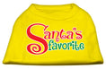Load image into Gallery viewer, Christmas Pet Dog & Cat Shirt Screen Printed, "Santa's Favorite"
