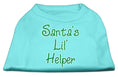 Load image into Gallery viewer, Christmas Screenprinted Dog Shirt, "Santa's Lil Helper"
