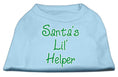 Load image into Gallery viewer, Christmas Screenprinted Dog Shirt, "Santa's Lil Helper"
