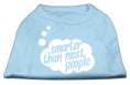 Load image into Gallery viewer, Pet Dog & Cat Shirt Screen Printed, "Smarter Than Most People"
