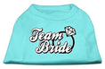 Load image into Gallery viewer, Pet Shirt "Team Bride"
