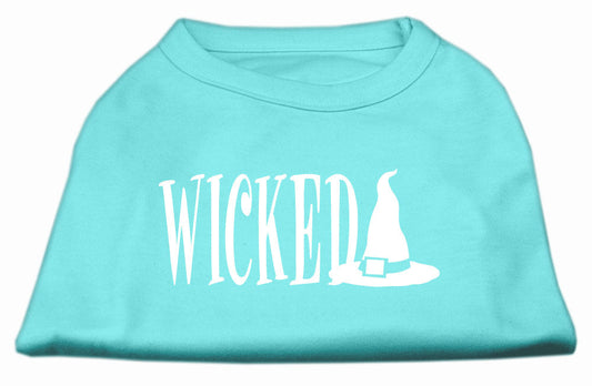 Pet Dog & Cat Shirt Screen Printed, "Wicked"